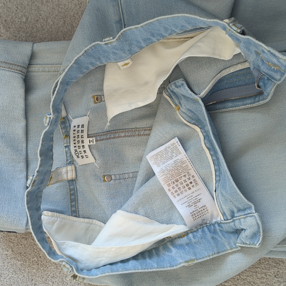 Maison Margiela High Waist Cut Out Jeans - IT 42 - Picture 5 of 5